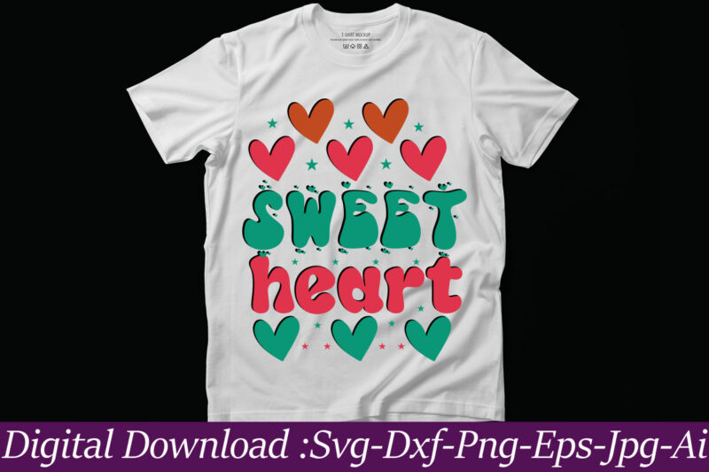 Sweet Heart vector t-shirt design,VALENTINE MEGA BUNDLE, 140 Designs, Heather Roberts Art Bundle, Valentines svg Bundle, Valentine's Day Designs, Cut Files Cricut, Silhouette Valentine svg bundle, Valentines day svg bundle,