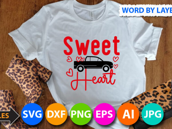 Sweet heart t-shirt design, sweet heart svg cut file , valentine svg, kids valentine svg bundle, valentine’s day svg, love svg, heart svg, be mine svg, my first valentine’s day,