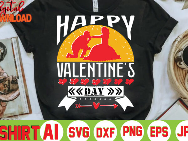 Happy valentine’s day graphic t shirt