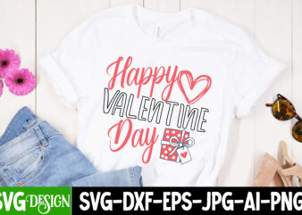 Happy Valentine Day T-Shirt Design, Happy Valentine Day SVG Cut File, Valentine Cutie T-Shirt Design, Valentine Cutie SVG Cut File, Valentine svg, Kids Valentine svg Bundle, Valentine’s Day svg, Love