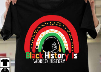 Black History is World History T-Shirt Design,Black History is World History SVG Cut File, Black History Month T-Shirt Design bundle, Black Lives Matter T-Shirt Design Bundle , Make Every Month