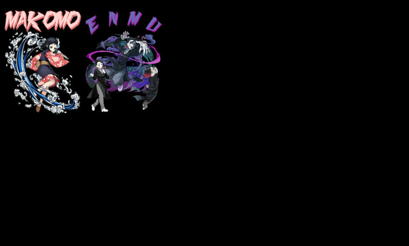 12 Demon Slayer T-Shirt Designs Bundle #2