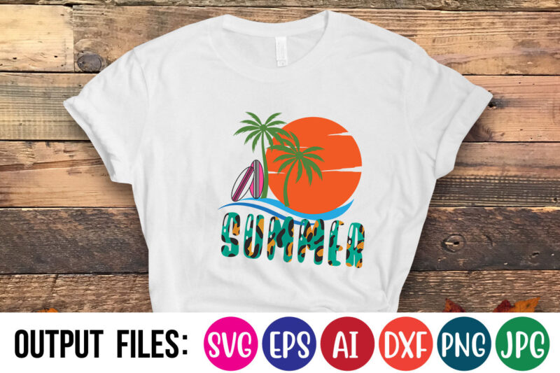summer Vector t-shirt design