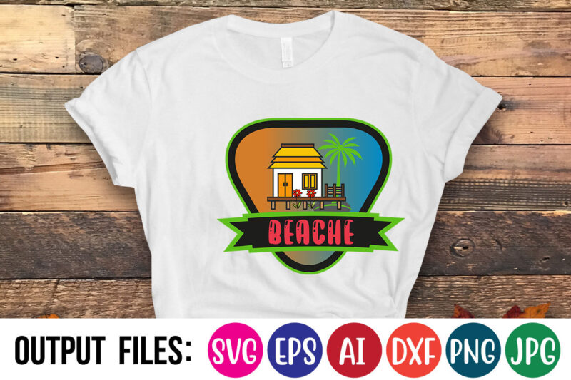 beach Vector t-shirt design