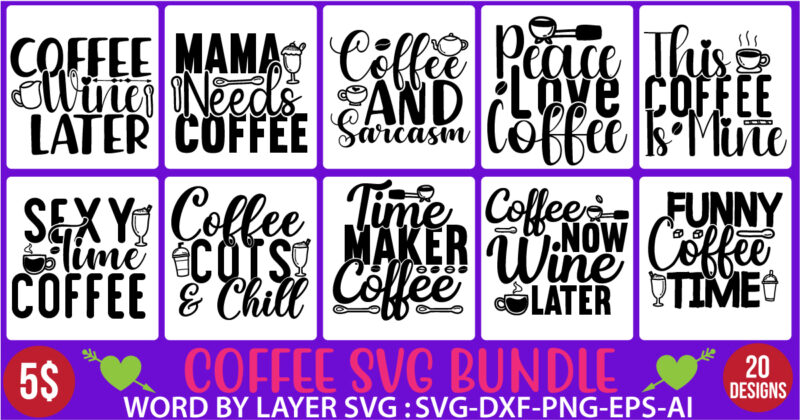 Coffee svg bundle,Caffeine Svg, Coffee Lover Svg, Coffee Quote Svg, Coffee Cut Files, Coffee Shirt Svg, Coffee Png Bundle, Coffee Designs,Coffee SVG Bundle, Funny Coffee SVG, Starbucks svg, Caffeine Queen,