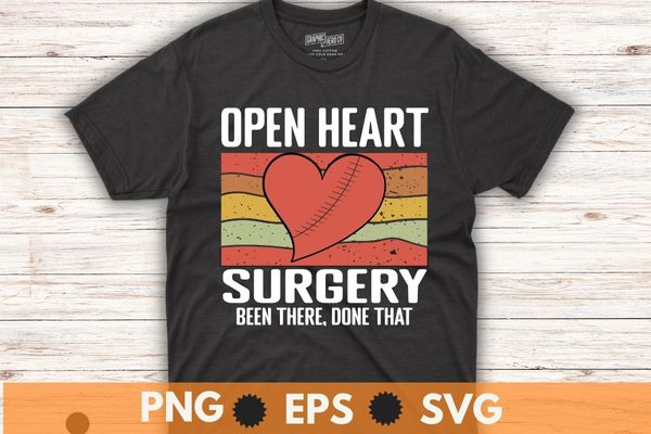 Open Heart Surgery Survivor Scars Are Like Tattoos Recovery T-Shirt, T-Shirt design svg, Open Heart Surgery shirt png. Recovery Bypass, heart Recovery, heart Transplant