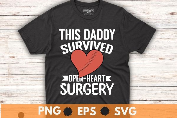 This mom Survived Open Heart Surgery Get Well Women Gift T-Shirt design svg, Open Heart Surgery shirt png. Recovery Bypass, heart Recovery, heart Transplant