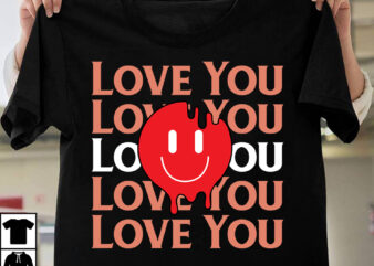 Love You T-Shirt Design, Love You SVG Cut File, Do All Things With Love T-Shirt Design, Do All Things With Love SVG Cut File, Valentine T-Shirt Design Bundle , Valentine