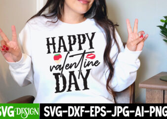 Happy Valentine Day T-Shirt Design, Happy Valentine Day SVG Cut File, Retro Valentines SVG Bundle, Retro Valentine Designs svg, Valentine Shirts svg, Cute Valentines svg, Heart Shirt svg, Love, Cut