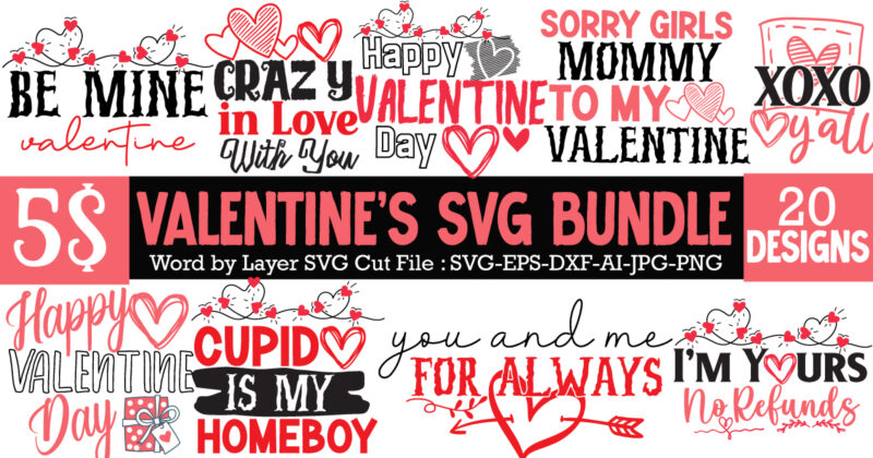 Valentine T-Shirt Design Bundle, Valentine T-Shirt Design Quotes, Coffee is My Valentine T-Shirt Design, Coffee is My Valentine SVG Cut File, Valentine T-Shirt Design Bundle , Valentine Sublimation Bundle ,Valentine's