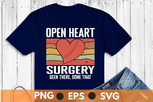 Open Heart Surgery Survivor Scars Are Like Tattoos Recovery T-Shirt, T-Shirt design svg, Open Heart Surgery shirt png. Recovery Bypass, heart Recovery, heart Transplant