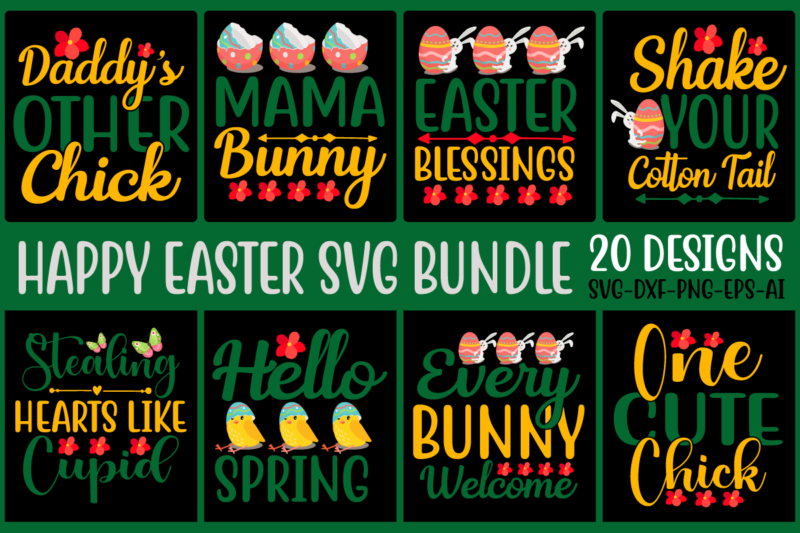 happy easter svg bundle,Happy Easter Cut File, Bunny svg, Easter svg, Spring svg, Flower svg, Wreath svg, Farmhouse svg, Southern svg, Cricut Cut Files, Silhouette Happy Easter Svg Easter Bunny