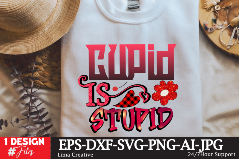 Cupid Is Stupid Sublimation PNG T-shirt Design, Valentine T-shirt Design, Valentine Sublimation Designvalentine,valentine svg,valentine svg free,valentine tshirt bundle,valentines,valentines day,free valentine svg,valentines day svg,diy valentine,valentine day,valentine shirt,paper valentine,valentines svg,valentine t shirt,cat