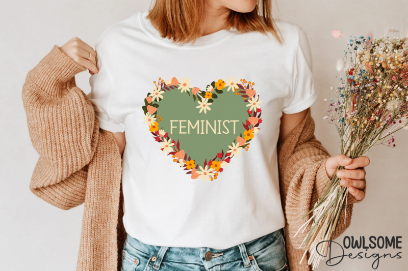 Feminist Strong Woman Sublimation Bundle