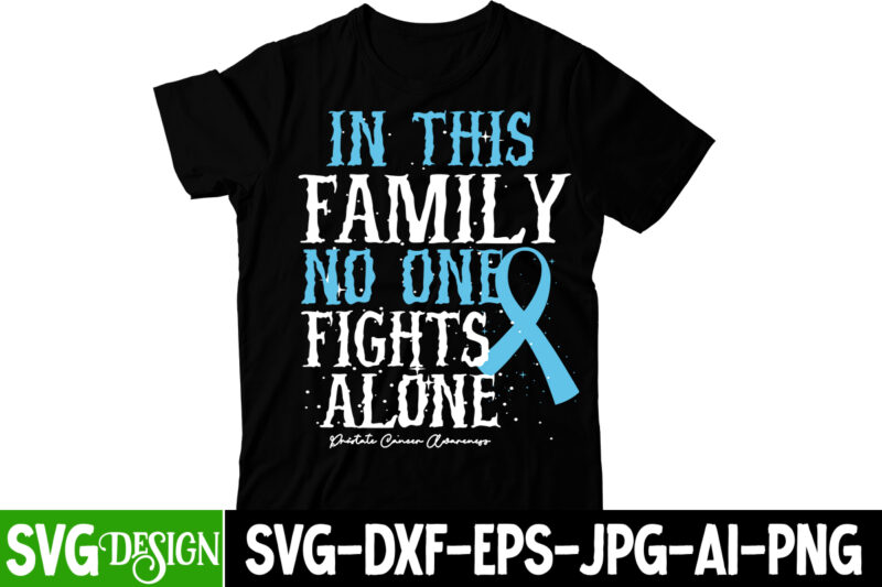 In This Family NO One Fights Alone T-Shirt Design, cerebral palsy svg,in this family no one fights alone svg, celebral palsy awareness svg, green ribbon svg, fight cancer svg, awareness