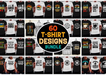 T-Shirt Design Bundle-Trendy Pod Best T-Shirt Design Bundle