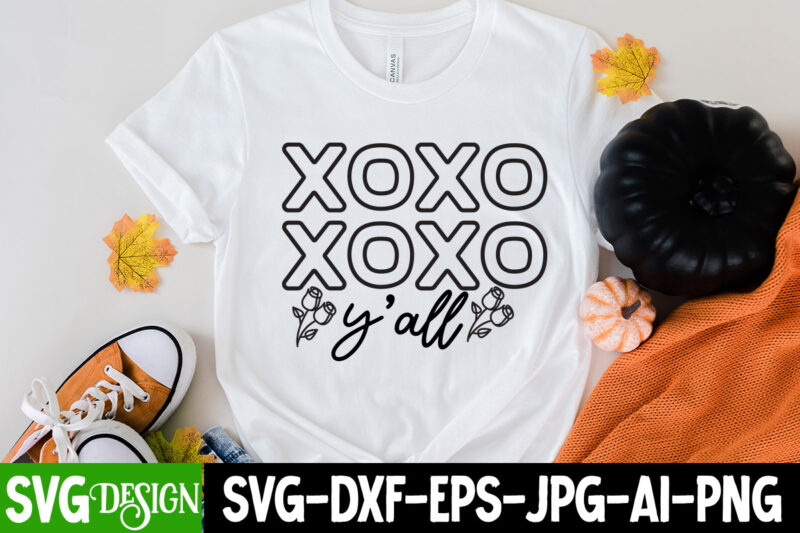 XOXO Y'all T-Shirt Design, XOXO Y 'all SUblimation Design , Retro Valentines SVG Bundle, Retro Valentine Designs svg, Valentine Shirts svg, Cute Valentines svg, Heart Shirt svg, Love, Cut File