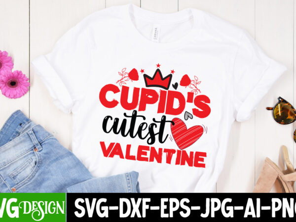 Cupid cutest valentine t-shirt design, cupid cutest valentine svg cut file, love sublimation design, love sublimation png , retro valentines svg bundle, retro valentine designs svg, valentine shirts svg, cute