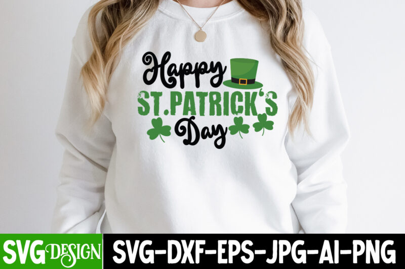 Happy St.patrick s Day T-Shirt Design , Happy St.patrick s Day SVG Cut File, St. Patrick's Day SVG Bundle, St Patrick's Day Quotes, Gnome SVG, Rainbow svg, Lucky SVG, St