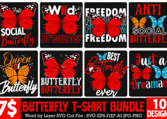 Butterfly T-Shirt Design,Butterfly SVG Cut File, butterfly svg, butterfly svg free, butterfly cricut, layered butterfly svg free, cricut butterfly template, free layered butterfly svg, monarch butterfly svg, 3d butterfly svg