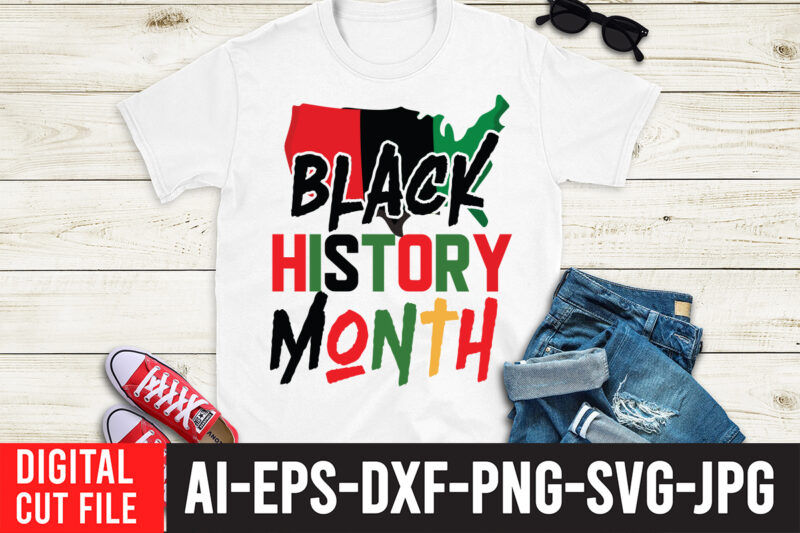 Black History Month T-Shirt Design bundle, Black Lives Matter T-Shirt Design Bundle , Make Every Month History Month T-Shirt Design , black lives matter t-shirt bundles,greatest black history month bundles