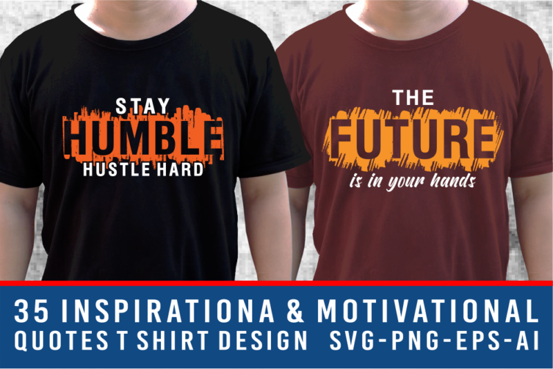 Inspirational & Motivational Quotes T shirt Design Bundle, Slogan T shirt Design Bundle, Typography T shirt Designs