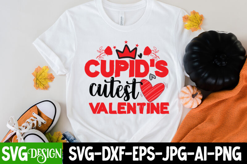 Cupid Cutest Valentine T-Shirt Design, Cupid Cutest Valentine SVG Cut File, LOVE Sublimation Design, LOVE Sublimation PNG , Retro Valentines SVG Bundle, Retro Valentine Designs svg, Valentine Shirts svg, Cute