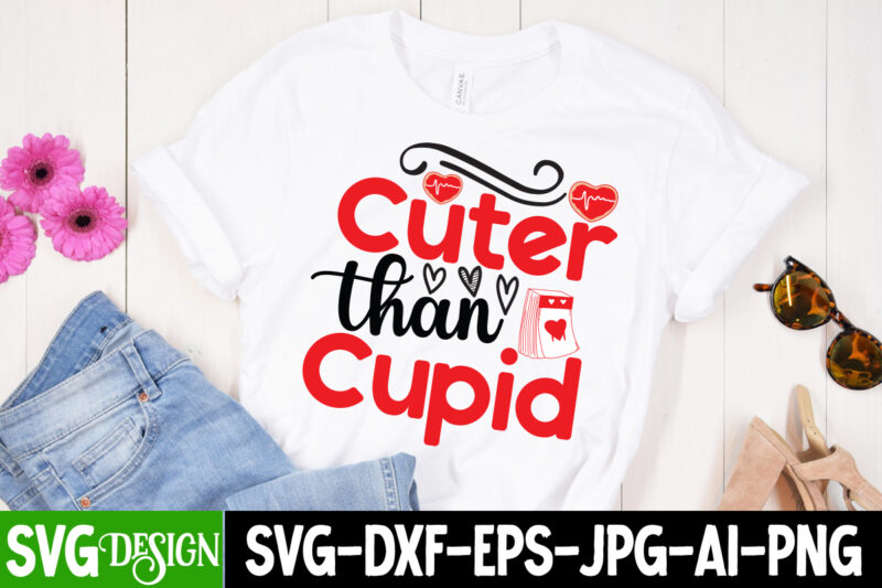 Cuter than Cupid T-Shirt Design On Sale