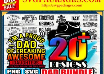 https://svgpackages.com 20 Dad Bundle Designs, Father’s Day Svg, Daddy Svg, Father Svg, Papa Svg,Funny Quote, Best Dad Ever Grills on, Dad Decal Designs, Cut File 818605693