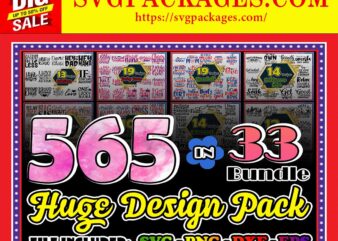 https://svgpackages.com Combo 565 Huge Design Pack, Lovely Bundle Pack, Huge Design Pack Bundle, Svg Png Dxf Eps Files, Files for Cricut, Digital Download 812068013