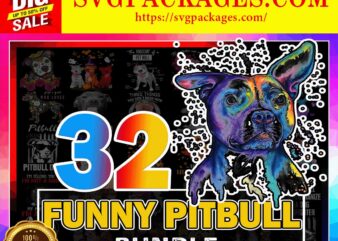https://svgpackages.com 32 Designs Funny Pitbull Bundle, Pitbull Dad, Pitbull PNG, Resting Pit Face Png, Pitbull Dog, Pitbull Images, Download Digital Print Design 875379584