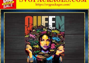 https://svgpackages.com Black Queen png, Black Melanin, Afro Hair Clipart, Black Women, Black Girl Magic, Afro Women, Black Pride, Sublimation, Digital Downloads 873340984 graphic t shirt