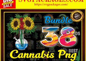 https://svgpackages.com 38 Cannabis Bundle Png, Smoke Up Bitches Png, Weed Bundle Png, Roll Me A Blunt Png, Dope Bundle, Smoke weed png, Sublimation Digital Design 870102072