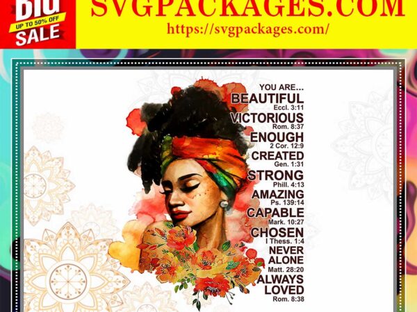 Https://svgpackages.com black girl magic you are beautiful png, black queen, black women art, black melanin, black pride, sublimation designs, digital downloads 868441106