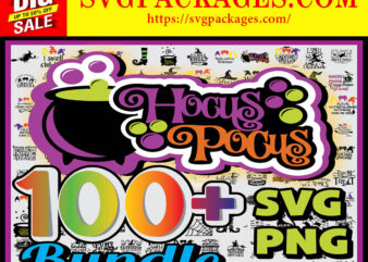 https://svgpackages.com 100+ Hocus Pocus SVG – PNG Bundle, Sanderson Sisters Shirt, Halloween SVG, Hocus Pocus Vectors, Halloween Shirt, Hocus Pocus Cricut 865734049