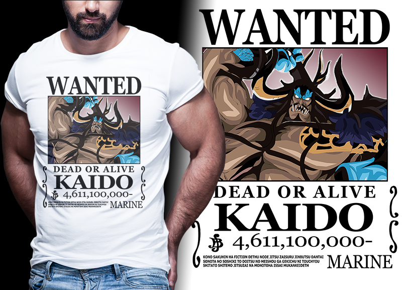 wanted bounty belly anime one piece t shirt design bundle