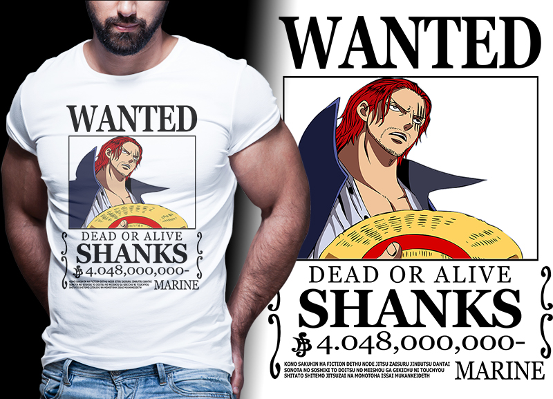 wanted bounty belly anime one piece t shirt design bundle