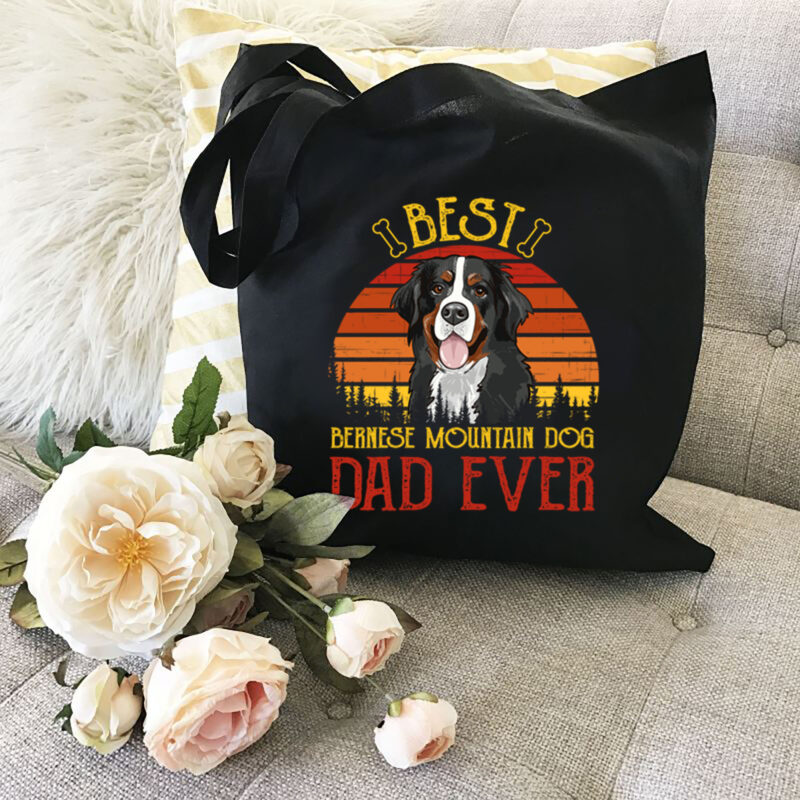 Best Bernese Mountain Dog Dad ever, Bernese Mountain Dog gifts, Bernese Mountain Dog Vintage PL