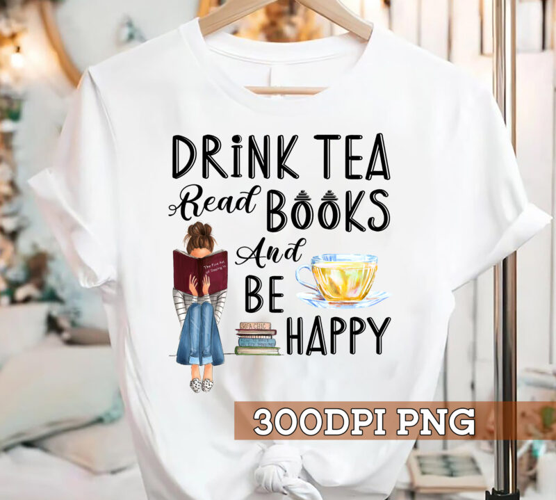 25 Book PNG T-shirt Designs Bundle For Commercial Use Part 1, Book T-shirt, Book png file, Book digital file, Book gift, Book download, Book design