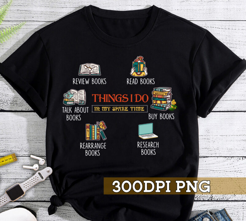 25 Book PNG T-shirt Designs Bundle For Commercial Use Part 1, Book T-shirt, Book png file, Book digital file, Book gift, Book download, Book design