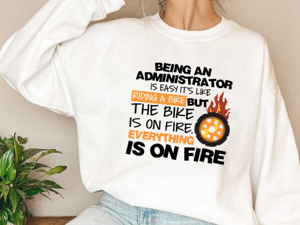 Bubble hugs administrator being an administrator is easy funny appreciation gift for admin administrative secretary database assistant mug pl t shirt template