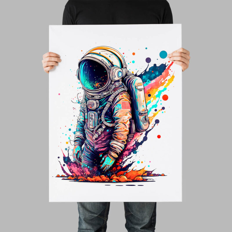 Colorful Astronaut