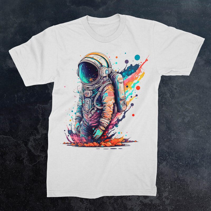 Colorful Astronaut