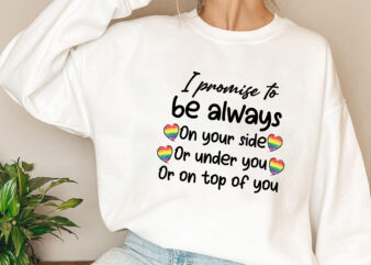 Couples Gay Gifts Lesbian Coffee Mug Personalized Rainbow, I Promise To Always Be On Your Side Mug Gift From Husband Custom Names Gay Bisexual On Anniversary NL 1801 5 2 t shirt vector file