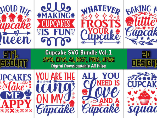 Cupcake svg t-shirt design bundle vol. 1, cupcake, cupcake svg,cupcake t-shirt, cupcake t-shirt design,cupcake design,cupcake t-shirt bundle,cupcake svg bundle, cake svg cutting files, cakes svg, cupcake svg file,cupcake svg,cupcake svg