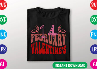 Retro Valentine’s Day SVG File