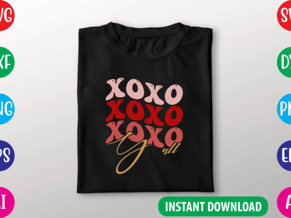 Retro valentine’s day svg file t shirt design online