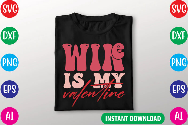 Retro Valentine’s Day SVG Design