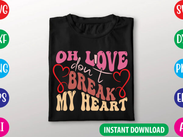 Retro valentine’s day svg cutting file t shirt design online