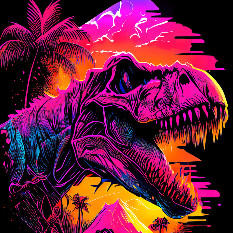 T rex PNG Designs for T Shirt & Merch